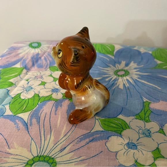 Vintage Boxing kitty cat Salt & Pepper shaker singleton rare hard to find - Picture 3 of 9